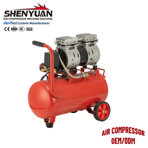 Equipamento Comercial Grande Compressor de Ar Silencioso de Grau Médico Sem Óleo Tanque de 150L/200L 4 Estágios - Product Image 2