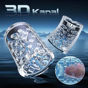 Masturbarsi per gli uomini giocattolo del sesso per gli uomini con 9 modalità funzione telescopica e funzione di massaggio rotante 3D masturbatore elettrico - Product Image 5