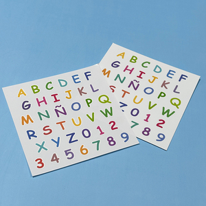 Cá nhân không thấm nước dính Vinyl Nhãn Logo phim hoạt hình nụ hôn cắt Sticker giấy tùy chỉnh Nụ Hôn cắt Sticker Sheets nhà sản xuất - Product Image 6