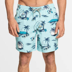 Costumi da bagno con coulisse elastico personalizzato disegnano i tuoi pantaloncini da tavola da uomo sublimati con spedizione rapida - Product Image 4