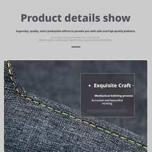 Großhandel Leinen Quadratische Haustierbetten Heizmatte mit Abnehmbarem Bezug Herbst/Winter Beheizte Hundebetten Katzenhöhle Hundesofa - Product Image 4