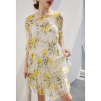 100% robes pour femmes en soie sexy 100% vêtements pour femmes de mûrier robe élégante