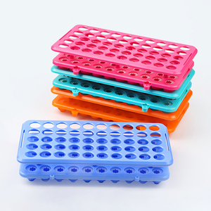 Soporte Multiusos para Tubos de Ensayo de Laboratorio, 50 Orificios, Plástico, para Tubos de Centrífuga - Product Image 3