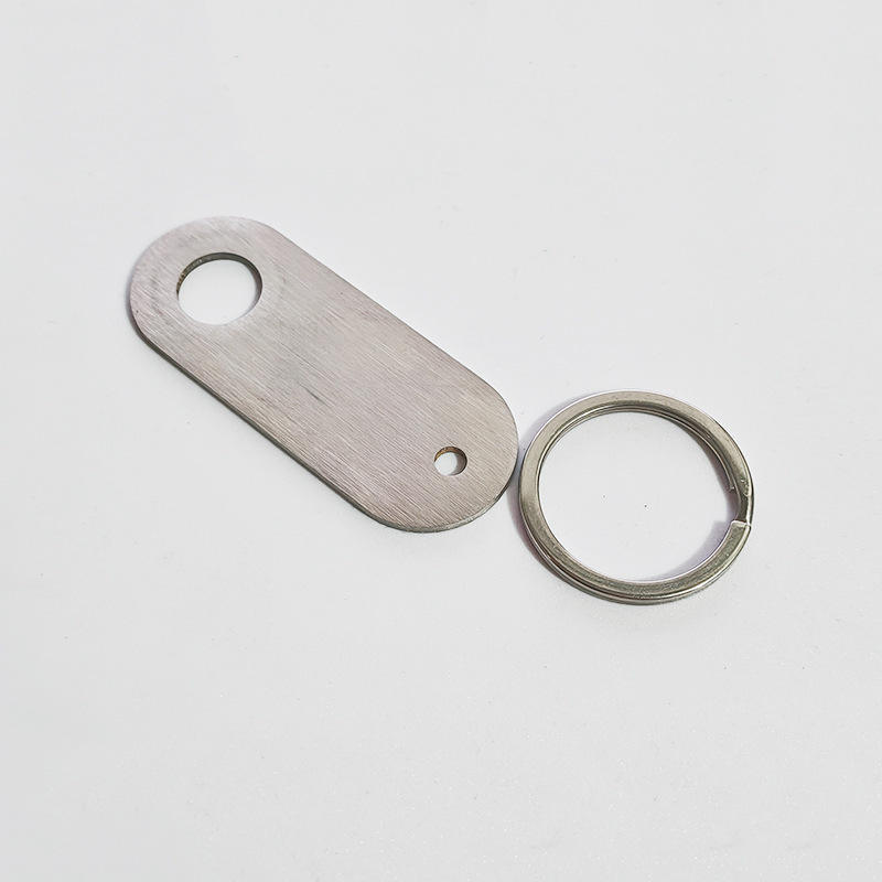 Argent une section + porte-clés