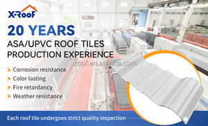 Hình thang uPVC tấm lợp cách âm tejas uPVC vật liệu xây dựng với tính năng chịu nhiệt PVC techos tejas Para - Product Image 4