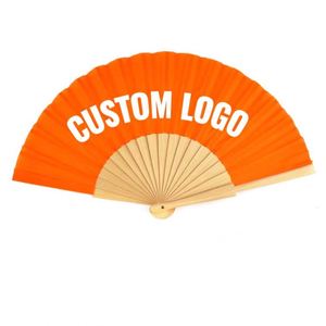<b>Personalised</b> Decorative Hand <b>Fan</b> for Wedding Bridal Festival Party and Daily Use Portable Foldable <b>Fan</b> with Custom Print - Product Image 1