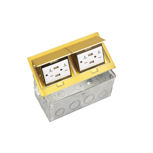 Boîtes <span class=keywords><strong>de</strong></span> comptoir <span class=keywords><strong>de</strong></span> cuisine pop-up étanches IP45 à <span class=keywords><strong>2</strong></span> groupes - Product Image 5