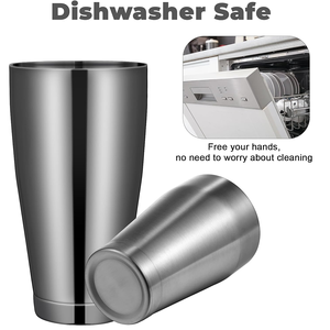 Coctelera Boston con logotipo personalizado, herramientas de barra profesionales de acero inoxidable de 750ml, coctelera, batidora de <span class=keywords><strong>bebidas</strong></span> <span class=keywords><strong>para</strong></span> Kit de barman - Product Image 4