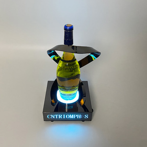 Type Light Wine <b>Rack</b> Ace Of Spades Shape Led Lighted Rechargeable For Party Modern Design - Product Image 2