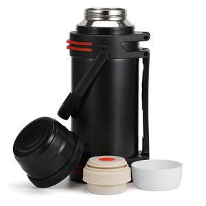 Bouteille à vide isolée de grande capacité 2L 3L 6L pour l'extérieur Bouteille à eau en acier inoxydable 304 - Product Image 3