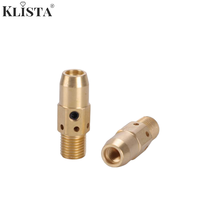 Accessoire de soudage MIG, diffuseur de gaz en laiton 54A, support de buse de soudage, support de diffuseur de gaz style Tweco 54A