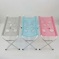 USMILEPET Support de toilettage et de bain pliable portable pour animaux de compagnie, hamac à 8 trous, table en maille réglable pour chiens et chats de petite et moyenne taille