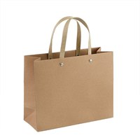 Bolsa de Papel Kraft Marrón para Regalo, Material de Papel Kraft, Bolsa de Compras, Bolsa de Regalo para Tienda, Bolsa de Papel Grande para Ropa, para Empacar Pantalones