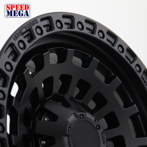 17/18/20 Inch PCD 5-127/6-114.3/6-139.7 Satin Black Cast Multi-Spoke Aluminum Forged Alloy Wheel New for 4x4 Offroad - Product Image 5