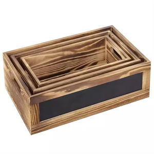 Art populaire mariage caisses <span class=keywords><strong>vintage</strong></span> stockage décoratif caisses en bois - Product Image 6