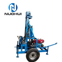 Nouvelle machine de forage portable pour puits d'eau, petite machine de forage de puits profonds de 100 m, prix compétitif