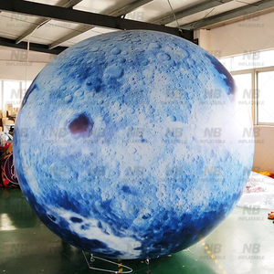 Globo Terráqueo Inflable Gigante con Luces LED, Modelo de Planeta Tierra, Globo Lunar Inflable para Publicidad - Product Image 4