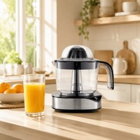Presse-agrumes électrique 1,2 L grande capacité sans BPA, machine automatique pour oranges et citrons, portable pour la cuisine domestique et les fêtes