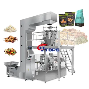 Machine à emballer de remplissage de remplissage de scellage de fèves de cacao de sac en plastique de haute qualité