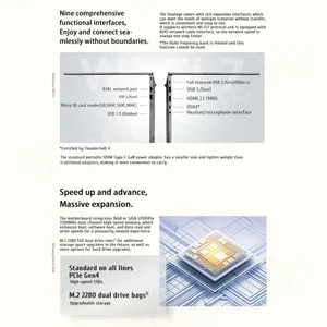 2025 Lenovo Thinkbook 14 + AMD AI 9 <span class=keywords><strong>365</strong></span> 32GB 1TB 14,5 de alto rendimiento IPS 3K Business Laptop para <span class=keywords><strong>Office</strong></span> Opcional AI 7 H 350 - Product Image 6