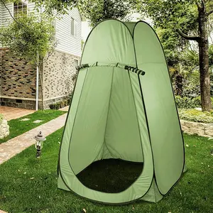 Tente d'intimité de vestiaire Pop Up tente de douche extérieure portable instantanée, toilettes de camp, abri de pluie pour le camping et la plage