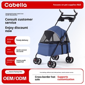 Carrito para Mascotas Modelo 008 para Perros y Gatos, Ligero y Plegable, Apto para Perros Pequeños y Medianos, Hecho en China - Product Image 2