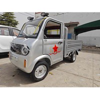 Petit camion à plateau plat, véhicule utilitaire, pick-up électrique, mini-camions de fret électriques