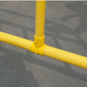 Barriera di sicurezza stradale in metallo barricate di controllo temporaneo della folla barriera di traffico portatile - Product Image 6