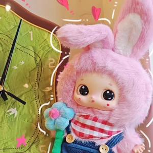 <span class=keywords><strong>Linda</strong></span> vente en gros mignon dessin animé en peluche Figure pendentif Nobo printemps Tour fleur équipe boîtes mystère pour ornement de bureau et cadeau - Product Image 4