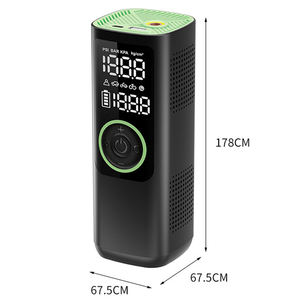 Vente Directe pour Tente de <span class=keywords><strong>Camping</strong></span> 2025 Nouveau Design Compact 150PSI Dégonflage Électrique Sans Fil Mini Pompe <span class=keywords><strong>à</strong></span> Air Portable ODM pour Pneus - Product Image 5