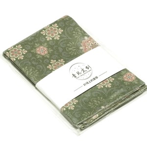 Serviette de thé zen chinoise à imprimé floral 21x31cm en tissu pour la cérémonie du thé - Product Image 5