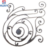 Balaustres de Hierro Forjado, Escalera en Espiral Decorativa, Accesorios de Hierro Fundido, Hierro Forjado con Superficie Antioxidante y Duradera