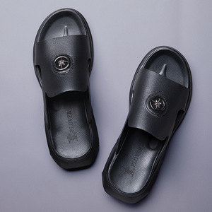 Tongs d'été pour hommes, chaussures de plage extérieures respirantes, pantoufles confortables à la mode, meilleures ventes - Product Image 3
