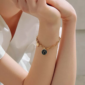 Dijes de esmalte de 12 constelaciones, colgante de doble cara con signo del zodíaco para llavero, para hacer joyas DIY: collares, pulseras y pendientes - Product Image 5