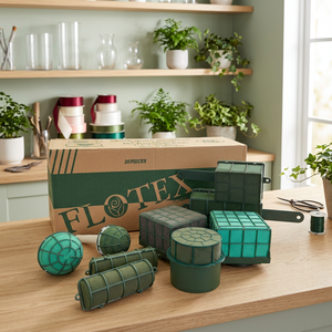Flotex Premium Phenolic Resin Brick <b>Foam</b> Bricks for Flower Arrangements Christmas Decor Various Shapes - Product Image 3