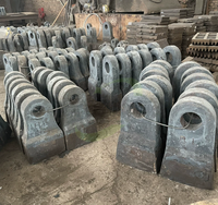 Tête de marteau PCZ 1820 pour concasseur : Fournisseur de pièces d'usure à coût réduit par tonne pour concasseurs