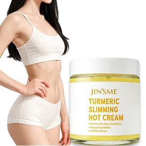 Crème raffermissante au curcuma naturel en marque propre pour améliorer l'élasticité de la peau, lotion corporelle à base de plantes avec des extraits naturels - Product Image 1