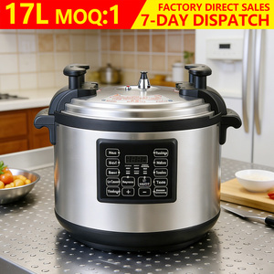 <span class=keywords><strong>Olla</strong></span> a Presión Eléctrica de Gran Capacidad de 18L/17L, <span class=keywords><strong>Olla</strong></span> Multifunción Comercial de Acero Inoxidable de 18 <span class=keywords><strong>Litros</strong></span> de Gran Tamaño para Uso en Hoteles - Product Image 1