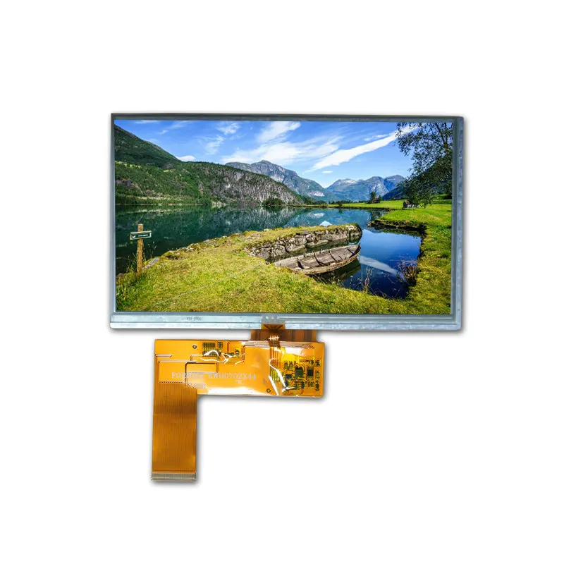 7 inch 800x480 sunlight readable TFT LCD Screen 40 pins