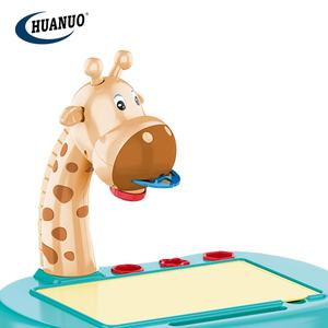 Escritorio de aprendizaje para niños, juguete de proyector de <span class=keywords><strong>dibujo</strong></span> mágico, pintura de proyección DE jirafa con dinosaurios pintados - Product Image 3