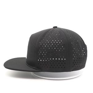 Gorra Impermeable con Orificios Cortados a Láser para Hombre, Gorras de 7 Paneles con Bordado 3D y Cierre a Presión, Gran Venta - Product Image 3