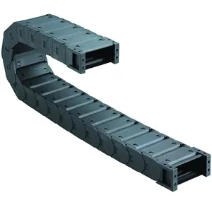 Closed type Cable drag chain, JFLO J30F Series, cnc machine cable carrier