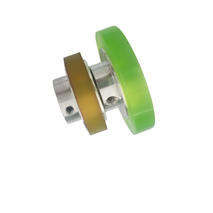 Différentes tailles d'encodeurs de roue en polyuréthane comptent roue PERIMETER200mm 300mm roue en caoutchouc - Product Image 3