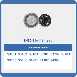 Écran à lame à bord unique compatible pour les accessoires de lame de <span class=keywords><strong>rasoir</strong></span> <span class=keywords><strong>Philips</strong></span> S3000 Series 3000 - Product Image 3