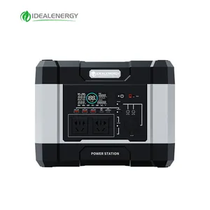 110V 220V năng lượng mặt trời Máy phát điện 1000W ngân hàng điện ngoài trời di động năng lượng mặt trời trạm năng lượng LiFePO4 Trạm điện cầm tay