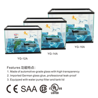 Aquarium en verre, usine, prix de gros, aquarium d'eau douce, aquarium