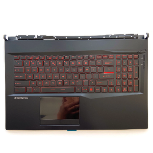ที่พักเท้าแล็ปท็อปแบบดั้งเดิมสำหรับ GL75 <span class=keywords><strong>MSI</strong></span> GP75 9SC 9RC MS-17E2คีย์บอร์ดและทัชแพดที่มีแสงสว่าง - Product Image 3