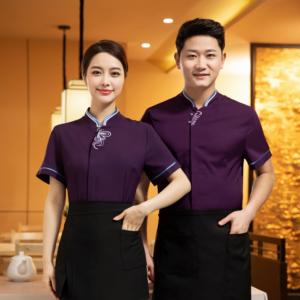 Uniformes <span class=keywords><strong>de</strong></span> Camarera <span class=keywords><strong>de</strong></span> Buena Calidad en Negro, Morado y Rojo, Uniformes Formales para Personal <span class=keywords><strong>de</strong></span> Espera, Uniformes <span class=keywords><strong>de</strong></span> Camarero, Disponibles <span class=keywords><strong>Cerca</strong></span> <span class=keywords><strong>de</strong></span> <span class=keywords><strong>Mí</strong></span> en Pakistán - Product Image 3