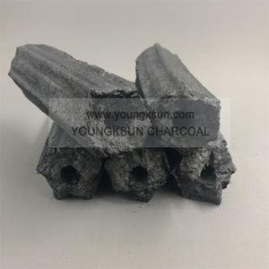 YKS brennen 5-6hours Hexagonal hartholz sägemehl BBQ holzkohle briketts - Product Image 2