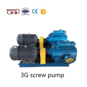 Pompe à vis haute viscosité BO HAI 15 CV avec joint en PTFE 0,6 MPa, personnalisable, OEM, isolation renforcée 3QGB - Product Image 1